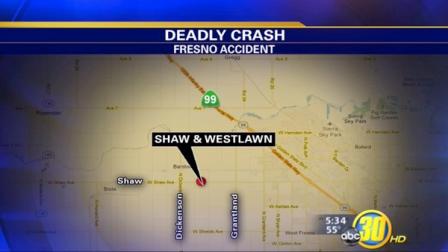 Deadly crash in Fresno County