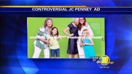 JCPenney Mother's Day ad that features a lesbian couple with their two ...