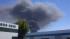 Smoke coming from a fire in Fresno Co. Church...