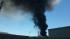 Smoke coming from a fire in Fresno Co. Church...