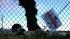Fire burns a pile of carpets in south of...