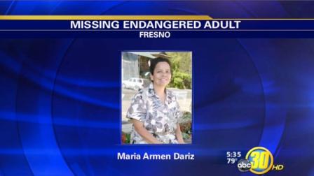 Maria Armendariz was last seen this past Saturday at her home in Southeast Fresno
