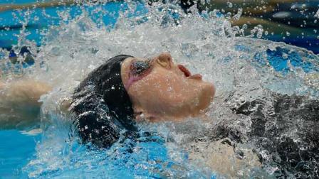 United States Missy Franklin competes in the womens 100 meter backstroke semifinal at the Aquatics Centre in the Olympic Park during the 2012 Summer Olympics in London, Sunday, July 29, 2012.