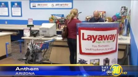 Secret Santa pays off layaways at Anthem Arizona Walmart store