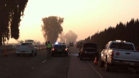 Fatal big rig hit and run on SB HWY 99 at Merritt Dr. in Traver