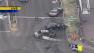 People in a Maserati and an SUV were exchanging gunfire before the Maserati hit the taxi, he said.