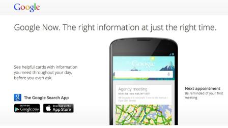 Google Now compares with Siri