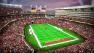 FILE - This artist rendering provided by the San Francisco 49ers on Feb. 10, 2010, shows the proposed 49ers NFL football stadium in Santa Clara, Calif.