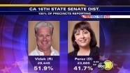 Hanford farmer Andy Andy Vidak wins the California 16th State Senate District seat with 51.9 percent of the votes