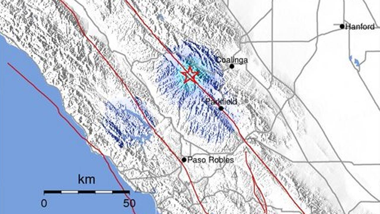 3.6 earthquake strikes near Coalinga