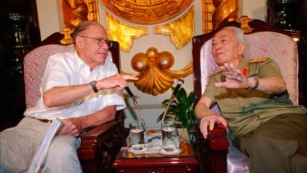 In this Monday, June 23, 1997, file photo, former U.S. Defense Secretary Robert McNamara, left, speaks to his onetime foe Gen. Vo Nguyen Giap in Hanoi, Vietnam. Officials say Giap, the military mastermind who drove the French and the Americans out of Vietnam, died at a Hanoi hospital Friday, Oct. 4, 2013, at age 102. He was the countrys last famous communist revolutionary, and used ingenious guerrilla tactics to overcome enormous odds against superior forces. (AP Photo/Tri Hieu, File)