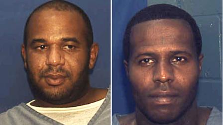 This undated combo of photos provided by the Florida Department. of Corrections shows Joseph Jenkins, left and Charles Walker.