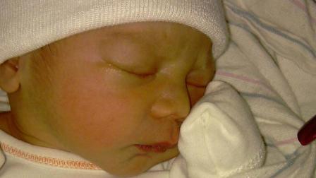 Landen Alexander -- 7 pounds, 14 ounces and 21 inches long at birth -- was born at West Hill Community College in Lemoore.