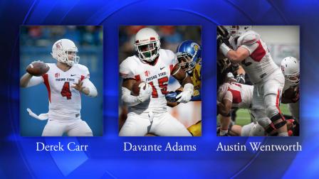 Quarterback Derek Carr, wide receiver Davante Adams, and offensive linemen Austin Wentworth have all received Honorable Mentions in Sports Illustrated 2013 All-American Team.