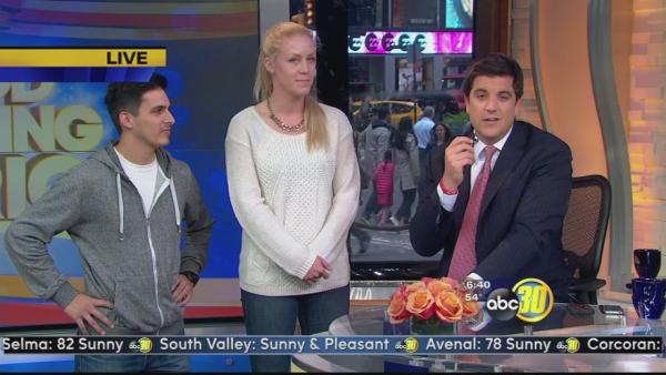 Rachael and Javier visit Josh Elliott in New York