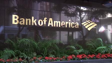 Bank of America sign