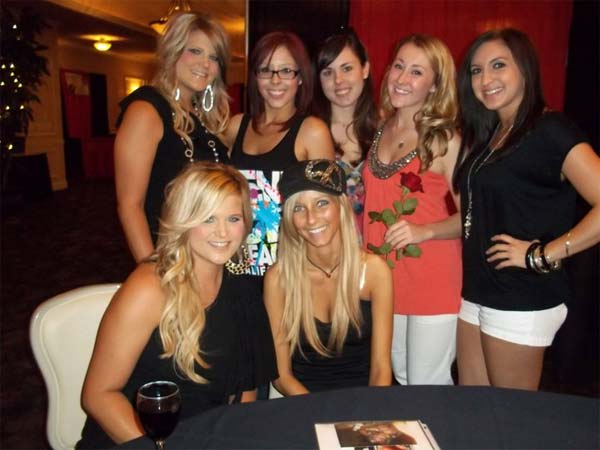 More women trying their luck in front of the...