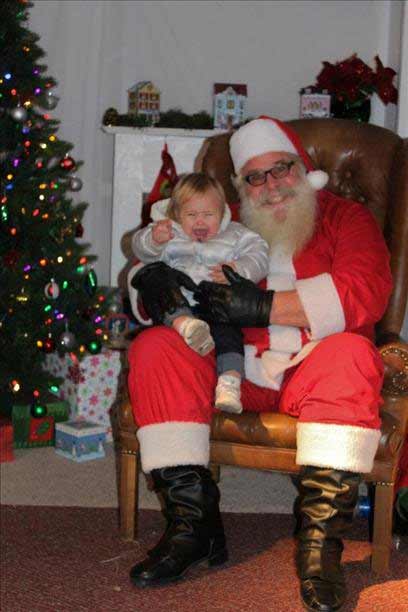 Too sleepy to care who was holding him!!!
