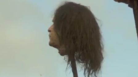 A model of George Bushs head appears in a scene from the HBO series Game of Thrones.