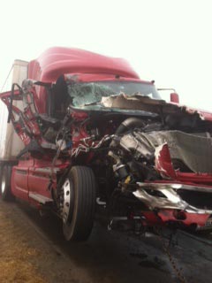 The Highway Patrol said the crash happened...