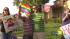 Crowds line up at Chick-fil-A restaurant at...