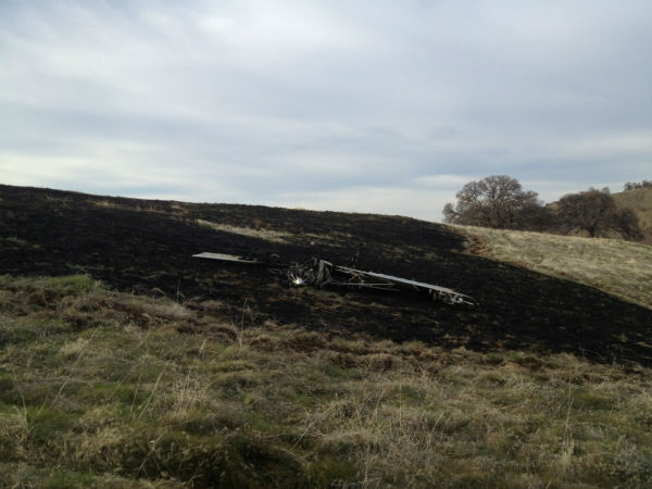 Homebuilt plane crashes in Mariposa County