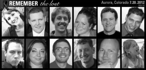 The 12 people who lost their lives in the mass...