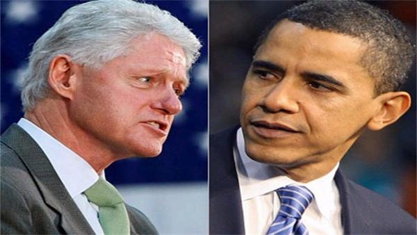 The war of words between former President Clinton and Democratic presidential hopeful Sen. Barack Obama escalated today as Clinton accused his wifes Democratic rival of saying the Reagan administration was better than the Clinton administration.