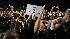 Obama supporters react to his win in Chicago.