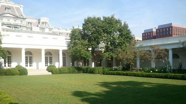 The White House Rose Garden