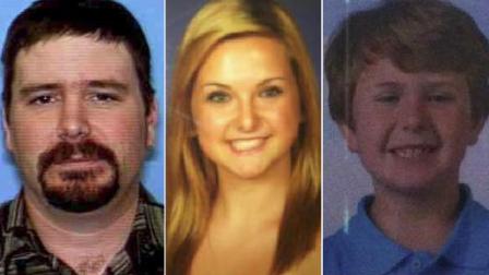 James DiMaggio, 40, Hannah Anderson, 16, and Ethan Anderson, 8, are seen in these undated photos. The two minors are missing, and authorities say DiMaggio may have abducted them.