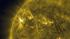 A view of a X1 solar flare in a new active...