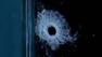 Bullet holes.