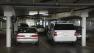 Cars in a Palo Alto parking garage