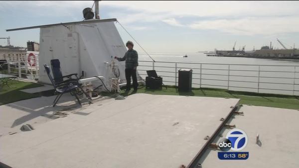 Floating office faces eviction from Pier 50