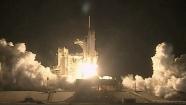 Space Shuttle Endeavour lifted-off from the Kennedy Space Center in Florida.