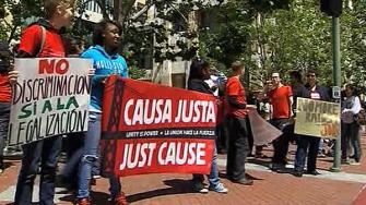 Protest held in Oakland over immigration