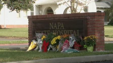 Napa State Hospital sign