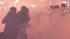 Police fire tear gas at protesters :: tear gas