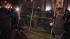 'Occupy Oakland' protesters remove fence :: Occupy Oakland protesters remove the fence surrounding the lawn at Frank Ogawa Plaza.