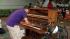 Occupy Cal demonstrators get creative :: piano player