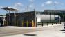 Hydrogen tank at AC Transit yard