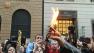 An Occupy protester burns cash during a demonstration in San Francisco.