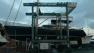 Yacht in dry-dock