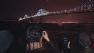 Crowds gathered in San Francisco to watch bridge lights