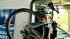 BART launches 'bikes on board' pilot program :: Guy carrying bike on BART