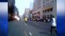 Jogger captures Boston bombing explosion