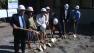 Hoover Elementary School groundbreaking in Burlingame