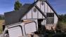 Destroyed home in Lakeport, California.
