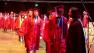 Lowell High School students at graduation